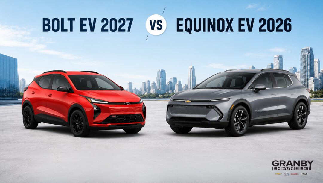Chevrolet Bolt 2027 ou Chevrolet Equinox EV 2026